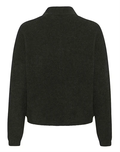 Gestuz - AlphaGZ Short Cardigan - Rosin Melange